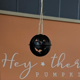 Halloween Metal Black Hanging Bell Halloween Metal Black Hanging Bell