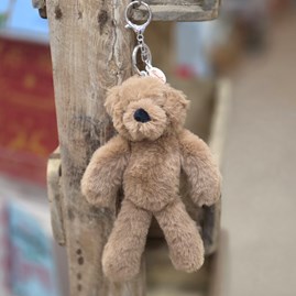 Hampton The Plush Dark Brown Teddy Bear Keyring Hampton The Plush Dark Brown Teddy Bear Keyring