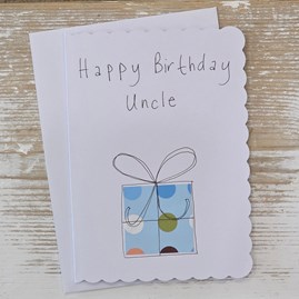 Handmade Birthday Uncle Card Handmade Birthday Uncle Card