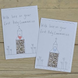 Handmade 'First Holy Communion' Card Handmade 'First Holy Communion' Card