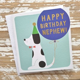 'Happy Birthday Nephew' Greetings Card