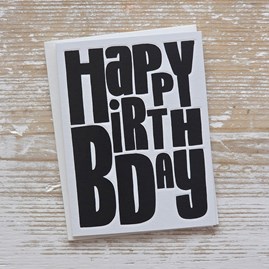 Happy Birthday Greetings Card Word Text Card Gifts For Birthdays