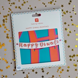 'Happy Diwali' Garland Diwali Celebration Accessories Diwali Decorations Diwali Colourful Garland Banner