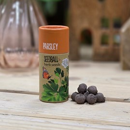 Herb Seed Balls in a Tube - Parsley Garden Seed Balls Gifts For Gardeners Mother's Day Gifts Grow Your Own Herb Gifts Scatter Seeds