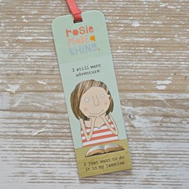 'I Still Want Adventure' Bookmark Rosie Made A Thing Bookmark Funny Gifts Novelty Humourous Humour Quirky Gifts