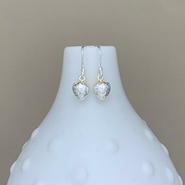 Sterling Silver And 18ct Gold Plate Strawberry Earrings Sterling Silver And 18ct Gold Plate Strawberry Earrings