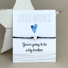 'You're Going To Be A Big Brother' Wish Bracelet 'You're Going To Be A Big Brother' Wish Bracelet