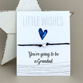 'You're Going To Be A Grandad' Wish Bracelet 'You're Going To Be A Grandad' Wish Bracelet