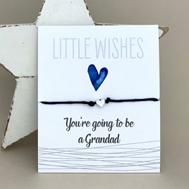 'You're Going To Be A Grandad' Wish Bracelet