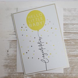 'Hello Little Baby!' Card