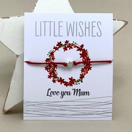 'Love You Mum' Wish Bracelet 'Love You Mum' Wish Bracelet