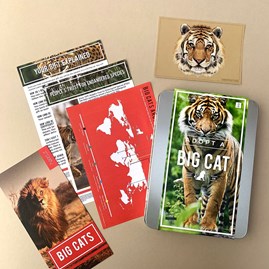 Adopt a Big Cat Gift Tin Adopt a Big Cat Gift Tin