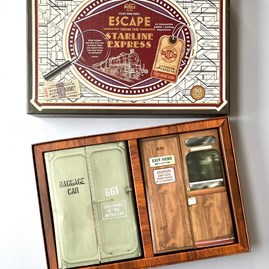 Escape Room Game: Escape From The Starline Express Escape Room Game: Escape From The Starline Express