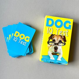 100 Dog I.Q. Test Cards