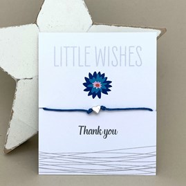 'Thank You' Wish Bracelet Thank You Teacher Gifts Thank You Bracelets Cotton Wish Bracelets