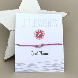 'Best Mum' Wish Bracelet