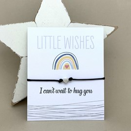 'I Can't Wait To Hug You' Wish Bracelet 'I Can't Wait To Hug You' Wish Bracelet