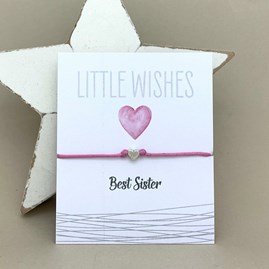 'Best Sister' Wish Bracelet