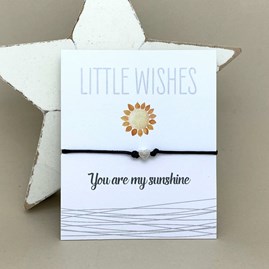 'You Are My Sunshine' Wish Bracelet