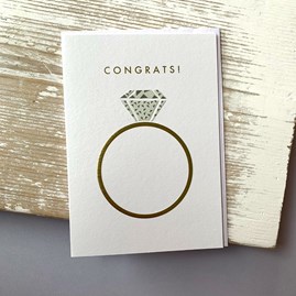 'Congrats!' Greetings Card 'Congrats!' Greetings Card