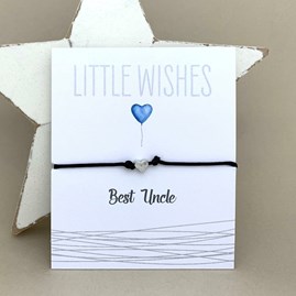 'Best Uncle' Wish Bracelet 'Best Uncle' Wish Bracelet