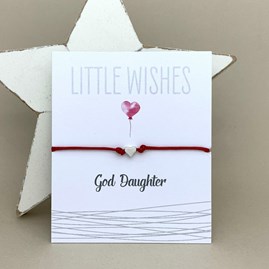 'God Daughter' Wish Bracelet