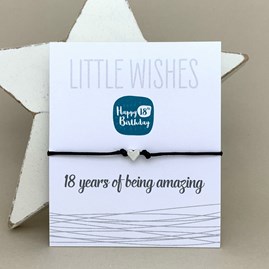 '18 Years Of Being Amazing' Wish Bracelet