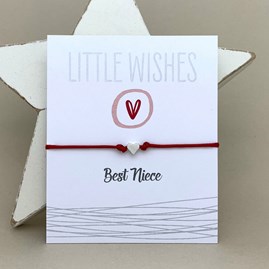 'Best Niece' Wish Bracelet