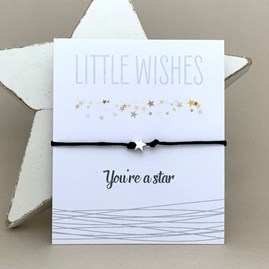 'You're A Star' Wish Bracelet Thank You Teacher Gifts Thank You Bracelets Cotton Wish Bracelets