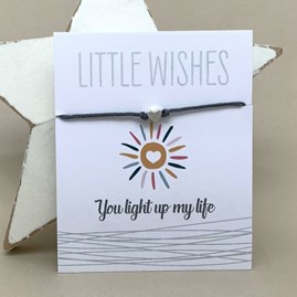 'You Light Up My Life' Wish Bracelet 'You Light Up My Life' Wish Bracelet