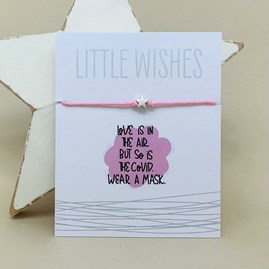 'Love Is In The Air...' Wish Bracelet 'Love Is In The Air...' Wish Bracelet