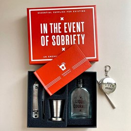 'In The Event Of Sobriety' Emergency Drinking Kit 'In The Event Of Sobriety' Emergency Drinking Kit