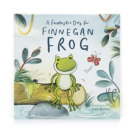 Jellycat frog frog jellycat a fantastic day or finnegan frog book