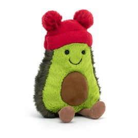 Jellycat Amuseable Bobble Avocado Jellycat Christmas Jellycat Soft Cuddly Toys Jellycat Avocado Jellycat Food Bobble Hat