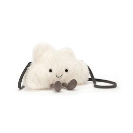 Jellycat cloud cloud jellycat Jellycat Amuseable cloud plush bag white smile
