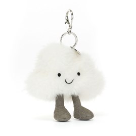 Jellycat bag charm Jellycat cloud cloud jellycat Jellycat Amuseable cloud plush bag charm white
