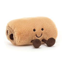 Jellycat Amuseable Pain Au Chocolat Soft Toy Jellycat pain au chocolat Jellycat Amuseable Pain Au Chocolat Soft Toy plush food