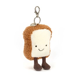 Jellycat bag charm Jellycat toast Jellycat Amuseable Toast Bag charm plush keyring