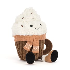 Jellycat  Amuseables Scarffles Hot Chocolate