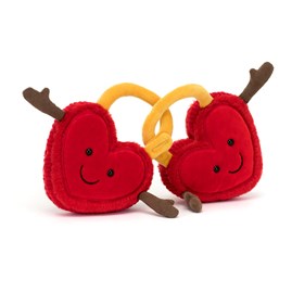 Jellycat Amuseables Val & Tina Love Locks Jellycat Valentines Jellycat Soft Cuddly Toy Jellycat Heart Love Locks Anniversary Gifts