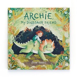 Jellycat Archie, My Dinosaur Friend Book Jellycat dinosaur dinosaur jellycat plush archie my dinosaur friend book