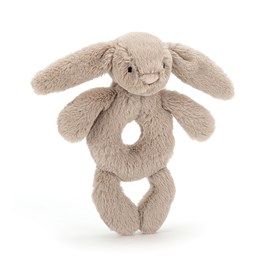 Jellycat Bashful Beige Bunny Ring Rattle Jellycat Bunny Jellycat Bunnies Jellycat Plush Bashful Bunny Grabber Rattle Beige Bunny