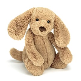 Jellycat Bashful Toffee Puppy Little Jellycat dog Jellycat Bashful Toffee Puppy Little plush