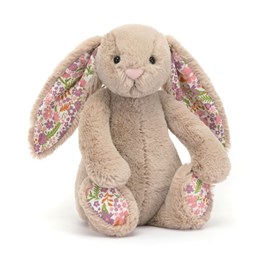 Jellycat Blossom Beige Bunny 'Petal' Small Jellycat Easter Jellycat Bunny Jellycat Bunnies Jellycat Blossom Bunnies Soft Cuddly Toy Rabbit