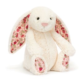 Jellycat Blossom Cream Bunny 'Berry' Original Jellycat Easter Jellycat Soft Cuddly Toy Plush Jellycat Bunnies Jellycat Bunny Jellcat Rabbits