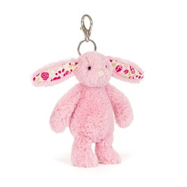 Super Soft Jellycat Plush Soft Toys Collectables Blushkin Blossom Bunny Bag Charm Keyring