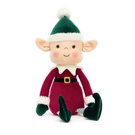 Jellycat Christmas Jellycat Eldo Elf Jellycat Soft Cuddly Toy