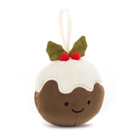 Jellycat Festive Folly Christmas Pudding Jellycat Festive Folly Christmas Pudding