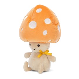 Jellycat mushroom Jellycat Fun-Guy Ozzie plush yellow white