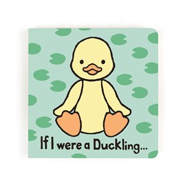 Jellycat duck Jellycat If I were a Duckling Board Book textured